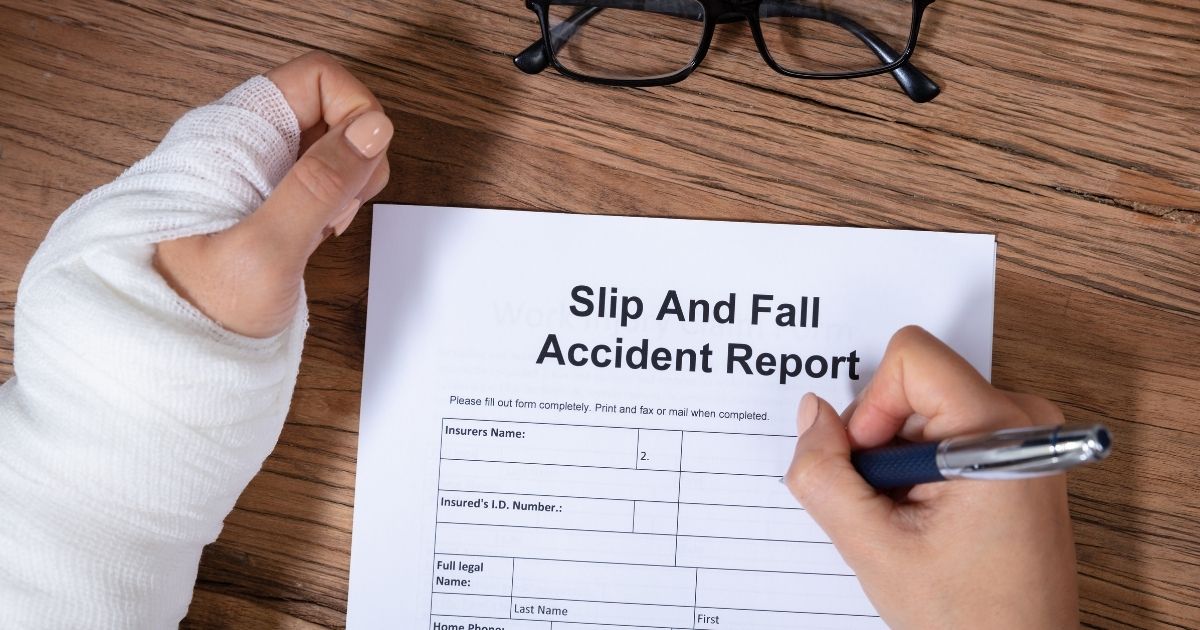Slip and Fall Accident Report