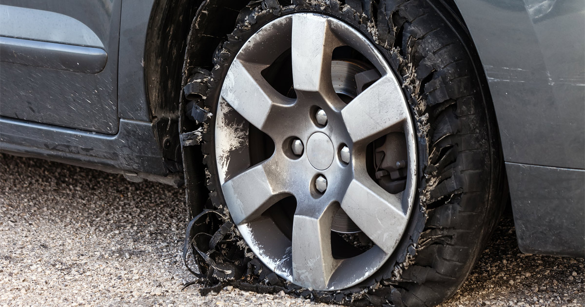 Who Is Liable for a Tire Blowout Accident?